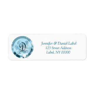 Labels für Monogram-D-Zuhause-Adressen