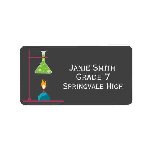 Labels für niedliche Mädchenkenntnisse Adressaufkleber (Vorne)