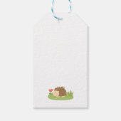 Labels für niedliches Woodland Animal Baby Dusche Geschenkanhänger (Rückseite)