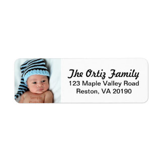 Labels für personalisierte Fotos