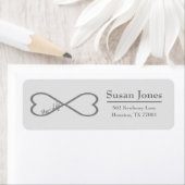 Labels für personalisierte Pro-Life-Herzadressen (Insitu)