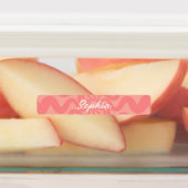 Labels für personalisierte Schulnamen für Mädchen Etiketten (Befestigt)