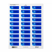 Labels für Planet-Earth-Adressen (Vorne)