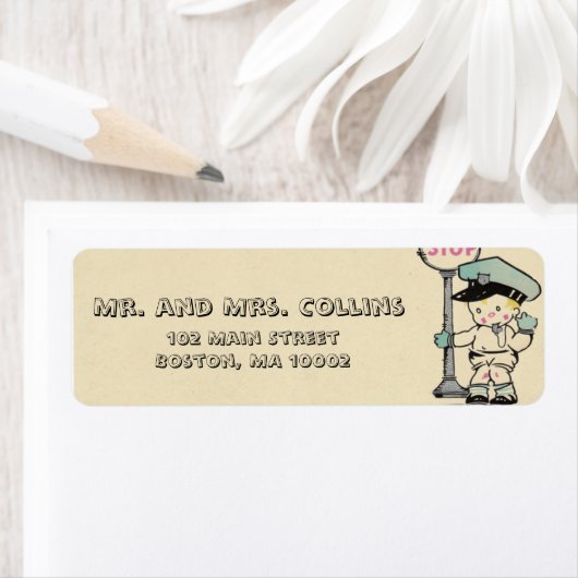 Labels für Polizeikid (Insitu)