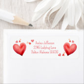 Labels für Red Heart Address (Insitu)