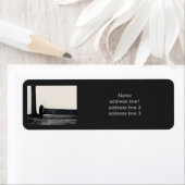 Labels für Schwarz-weiße industrielle Rückführung (Insitu)