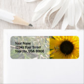 Labels für Sonnenblumenadressen (Insitu)