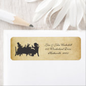 Labels für Vintage Alice im Wunderland (Insitu)