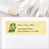 Labels für Vintage Blumenbezeichnungen (Insitu)