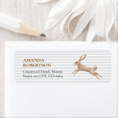 Labels für Vintage Rabbit-Adressen (Insitu)