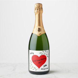 Labels für Vorschläge Schaumweinetikett