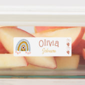 Labels für wasserdichte Boho-Regenbogenbezeichnung Etiketten (Befestigt)