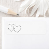 Labels "Interlocking Hearts" (Insitu)