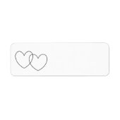 Labels "Interlocking Hearts" (Vorne)