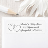 Labels "Interlocking Hearts" (Insitu)