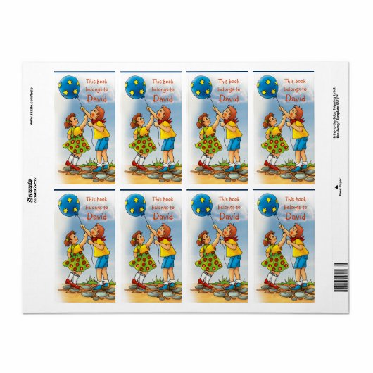 Labels mit Kindern buchen (Vorne)