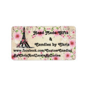 Labels, Sammlung Paris Adressaufkleber (Vorne)