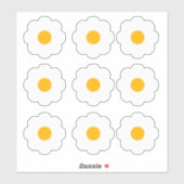 Labels Stickers - Daisies (Blatt)