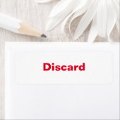 Labels verwerfen (Insitu)