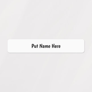 Labels - Vorlage Etiketten