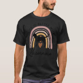 Labernese Rainbow Hund Mama T-Shirt (Vorderseite)