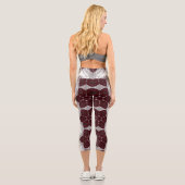 Labia Fluer Prem Mandal Capri Leggings (Rückseite)