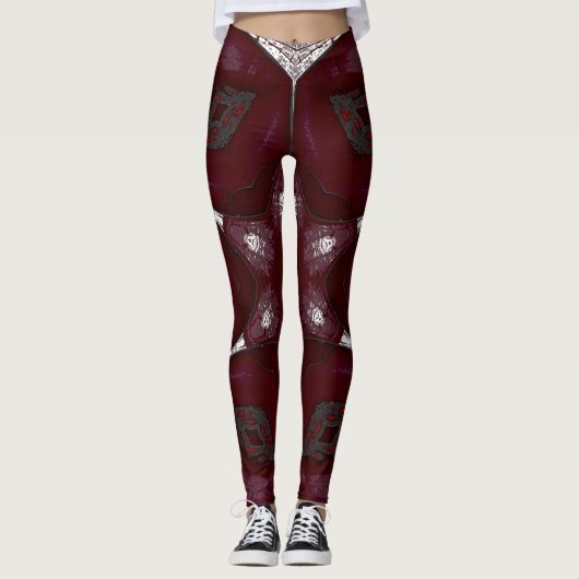 Labia Fluer Prem Mandal Leggings (Vorderseite)
