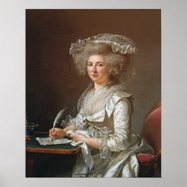 Labille-Guiard - Portrait einer Frau Poster