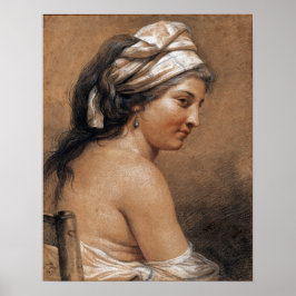 Labille-Guiard - Studie einer sitzenden Frau, die  Poster