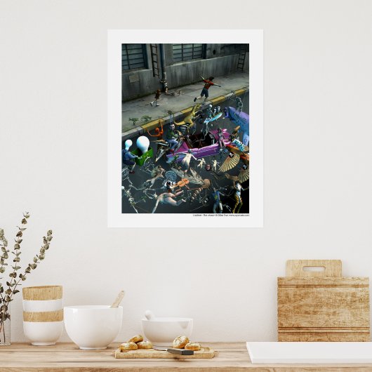 L'abîme - Die Kluft Poster (Küche)