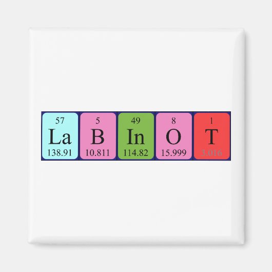 Labinot-Periodenmagnet Magnet (Vorne)