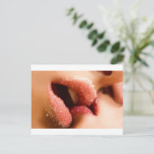 Lábios doces - Zuckerlippen Postkarte (Stehend Vorderseite)