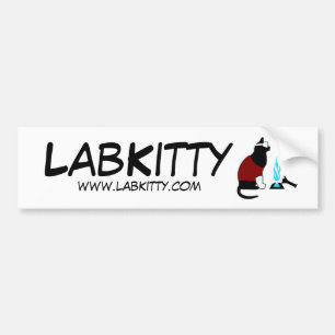 LabKitty Autoaufkleber