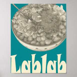 Lablabi & Berühmtes Tunesisches Essen Poster