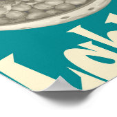 Lablabi & Famous Tunisian Foods Poster (Ecke)