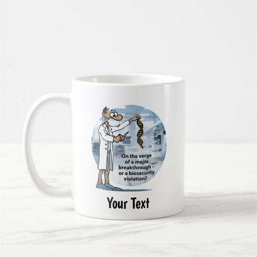 Lablife Cutting Edge Biology Kaffeetasse (Links)