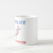 LABLIFE ES IST TWISTIERT - TWISTIERTE DNA KAFFEETASSE (Mittel)