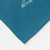 Labor And Delivery Alphabet Nurse New Nurse Gradua Fleecedecke (Ecke)