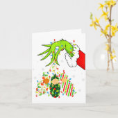 Labor And Delivery Nurse Merry Christmas Xmas Ligh Karte (Gelbe Blume)