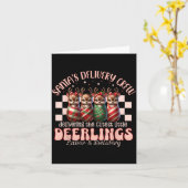 Labor And Delivery Reindeer Swaddle Christmas L&am Karte (Gelbe Blume)