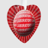 LABOR BLUTORNAMENT CHRISTMAS ORNAMENT (Vorderseite)