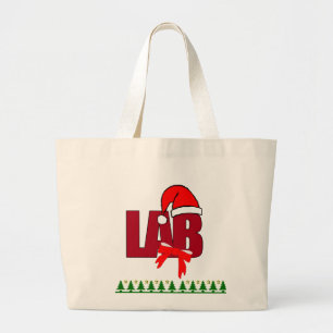 LABOR CHRISTMAS SANTA JUMBO STOFFBEUTEL