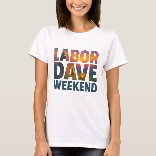 Labor Dave Wochenend Damen T-Shirt (Vorderseite)
