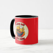 Labor Day BBQ Crew Grill Shirt – Holiday Barbecue  Tasse (Vorderseite Links)