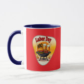 Labor Day BBQ Party Design – Grill and Burger Holi Tasse (Links)