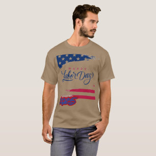 LABOR DAY patriotisch glücklich T-Shirt