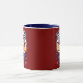 Labor Day Strong Worker Hands Illustration Tasse (Zentrum)