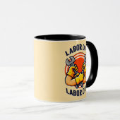 Labor Day Strong Worker Hands Tools Design Tasse (VorderseiteRechts)