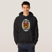 Labor Day Worker Badge Tools Design Hoodie (Vorne ganz)