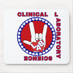 LABOR LIEBE ASL - LABORWISSENSCHAFTLER MOUSEPAD
